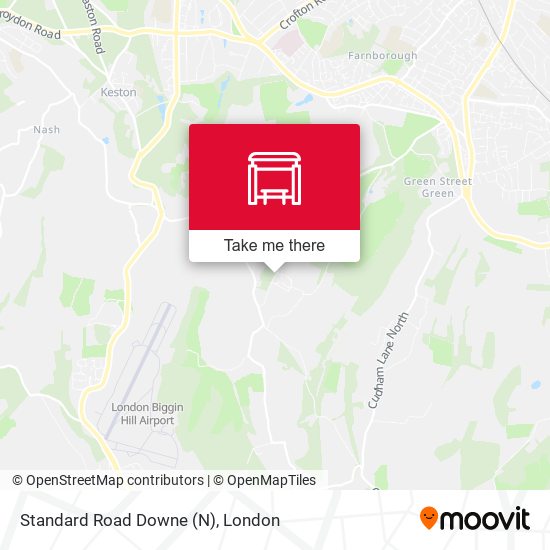 Standard Road Downe (N) map