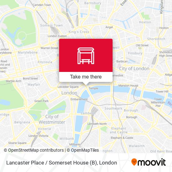 Lancaster Place / Somerset House (B) map