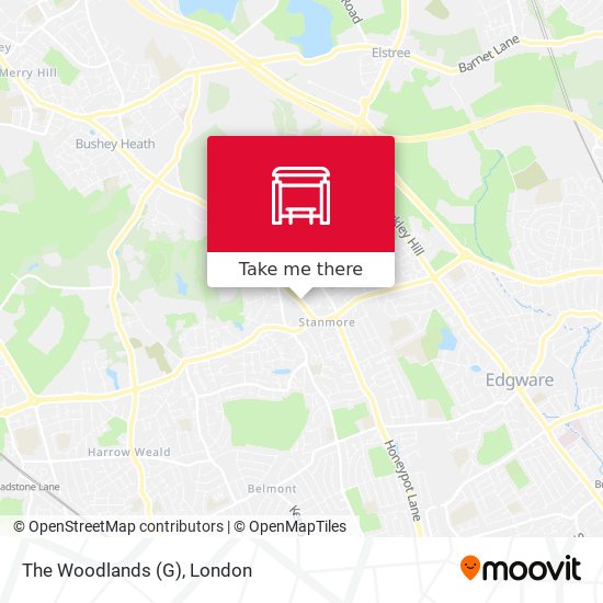 The Woodlands (G) map