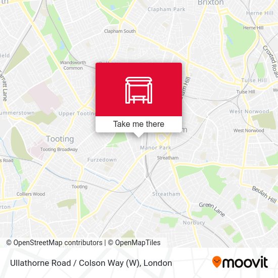 Ullathorne Road / Colson Way map