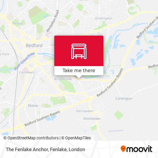 The Fenlake Anchor, Fenlake map
