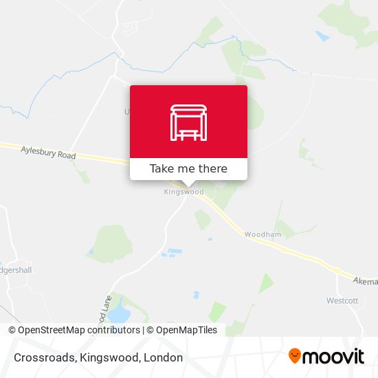 Crossroads, Kingswood map
