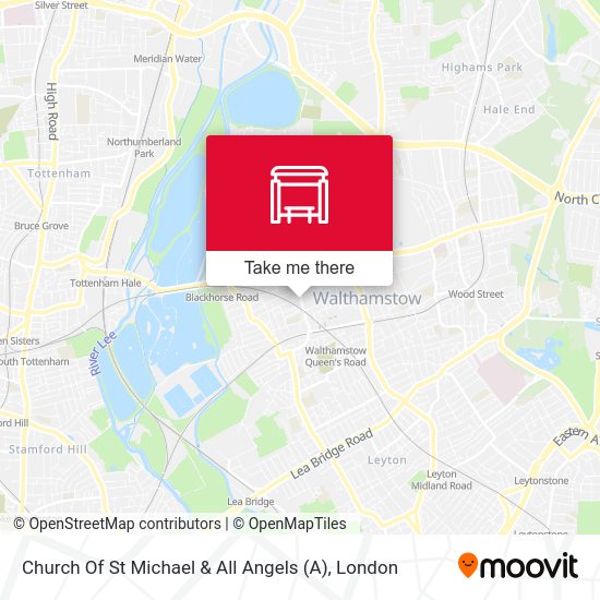 Church Of St Michael & All Angels map