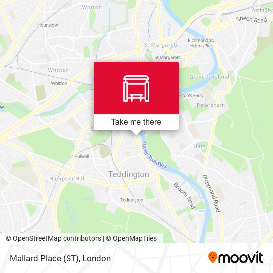 Mallard Place (ST) map