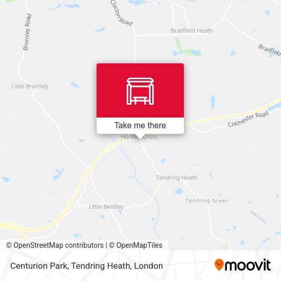 Centurion Park, Tendring Heath map