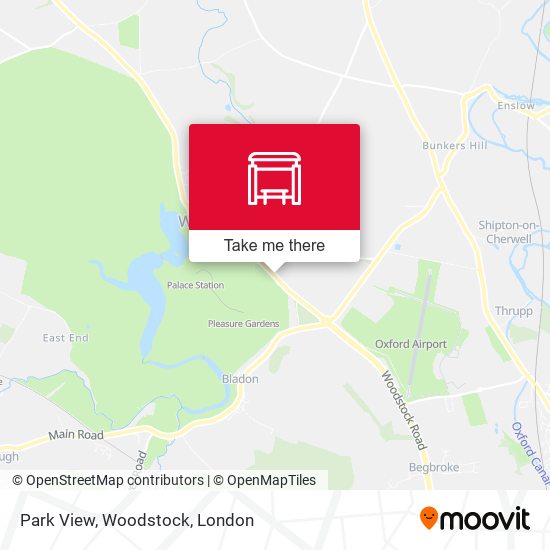 Park View, Woodstock map