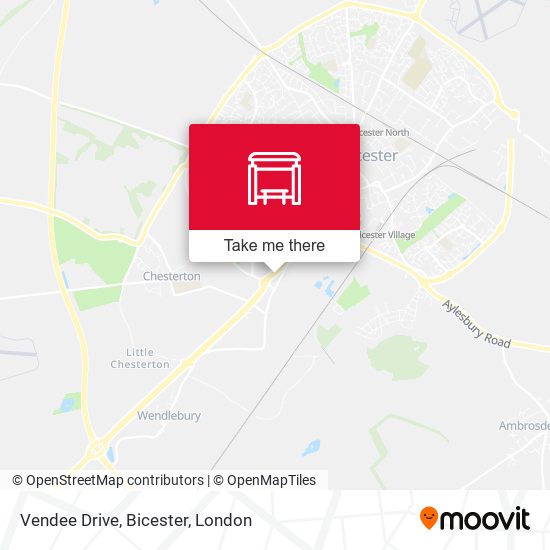 Vendee Drive, Bicester map