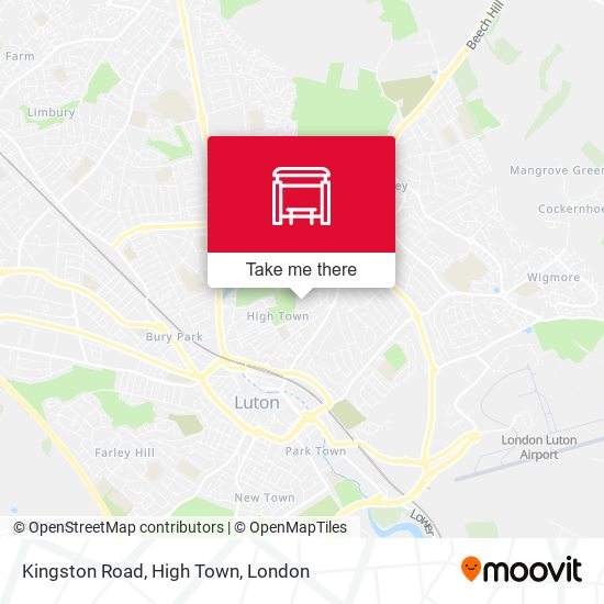Kingston Road, High Town map