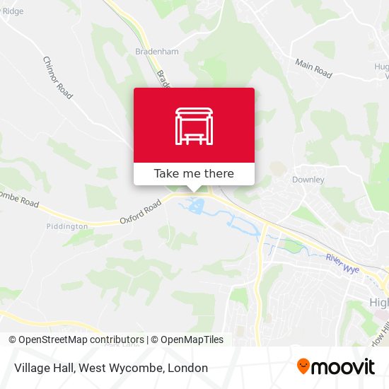 Village Hall, West Wycombe map