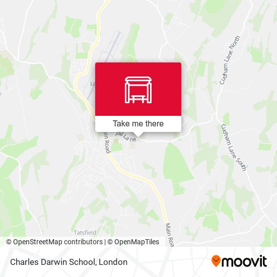 Charles Darwin School map