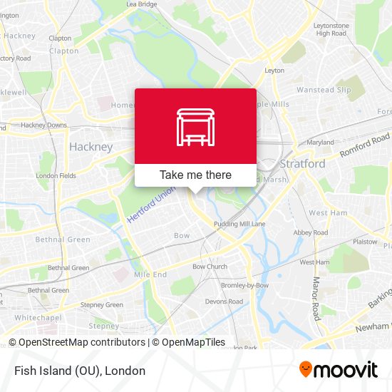 Fish Island (OU) map