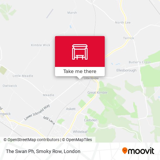 The Swan Ph, Smoky Row map
