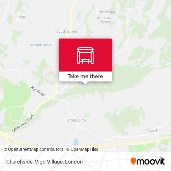 Churchside, Vigo Village map