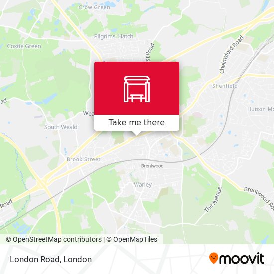 London Road map