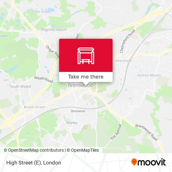 High Street (E) map