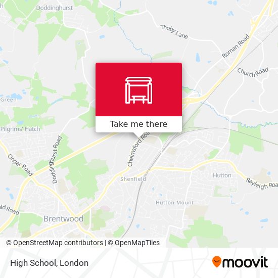High School map