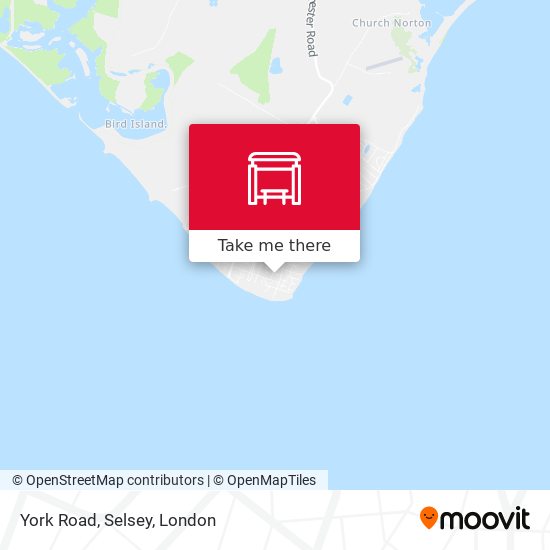 York Road, Selsey map