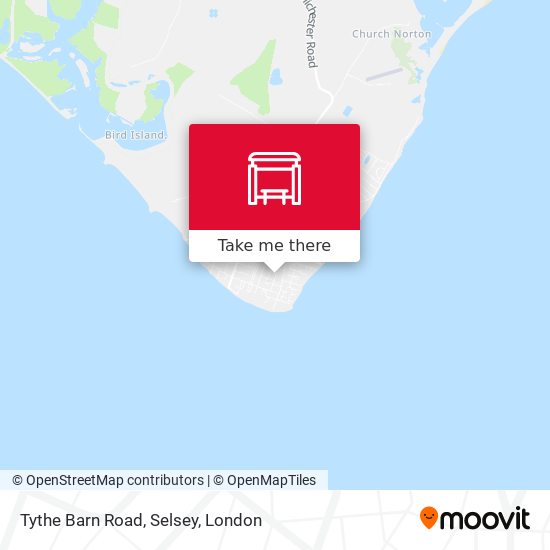 Tythe Barn Road, Selsey map