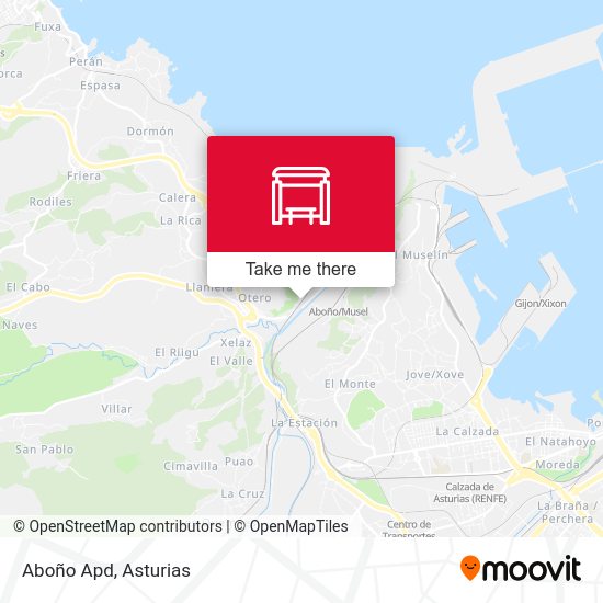 Aboño Apd map