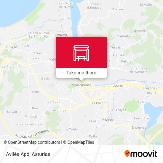Avilés Apd map