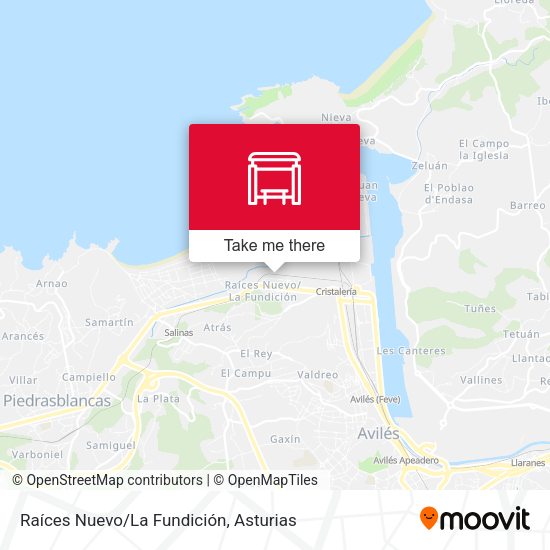 Raíces Nuevo/La Fundición map