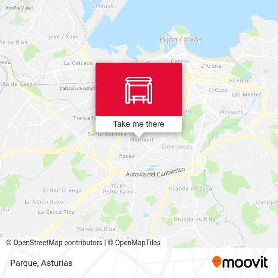 Parque map