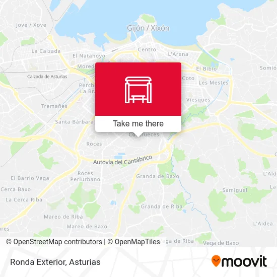Ronda Exterior map