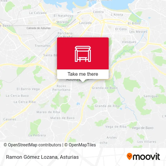 Ramon Gómez Lozana map