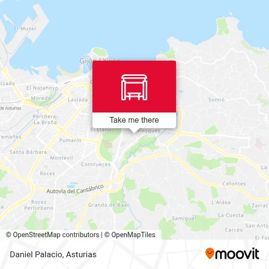 Daniel Palacio map