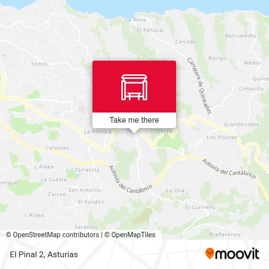 El Pinal 2 map