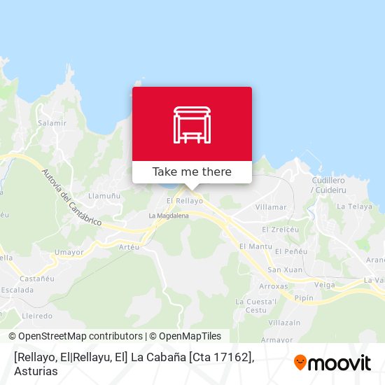 [Rellayo, El|Rellayu, El]  La Cabaña [Cta 17162] map