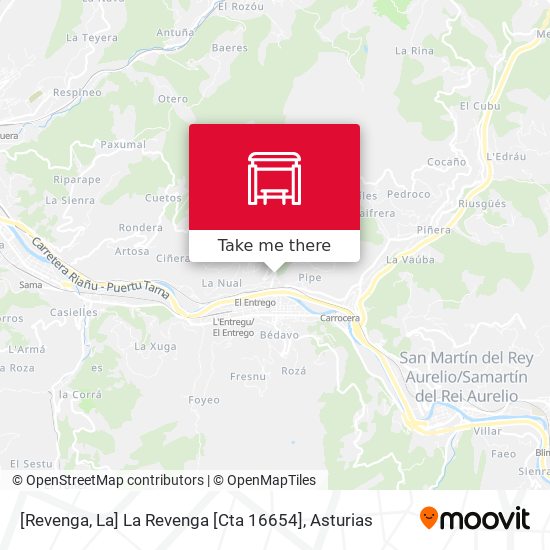 [Revenga, La]  La Revenga [Cta 16654] map