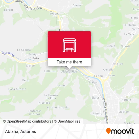 Ablaña map