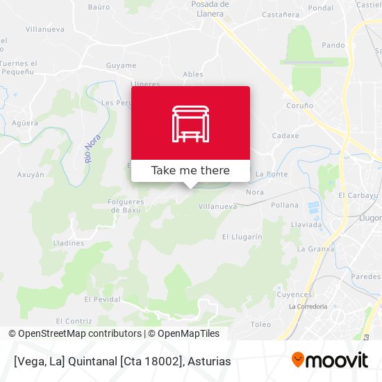 [Vega, La]  Quintanal [Cta 18002] map