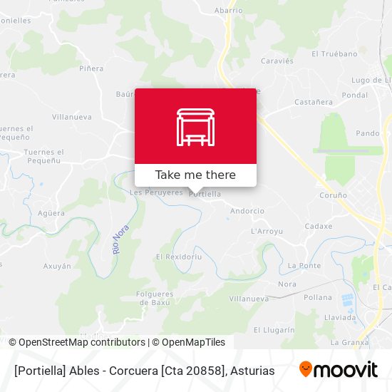 [Portiella]  Ables - Corcuera [Cta 20858] map