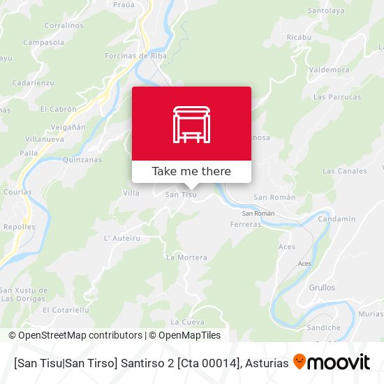 [San Tisu|San Tirso]  Santirso 2 [Cta 00014] map