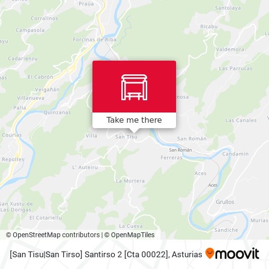 [San Tisu|San Tirso]  Santirso 2 [Cta 00022] map