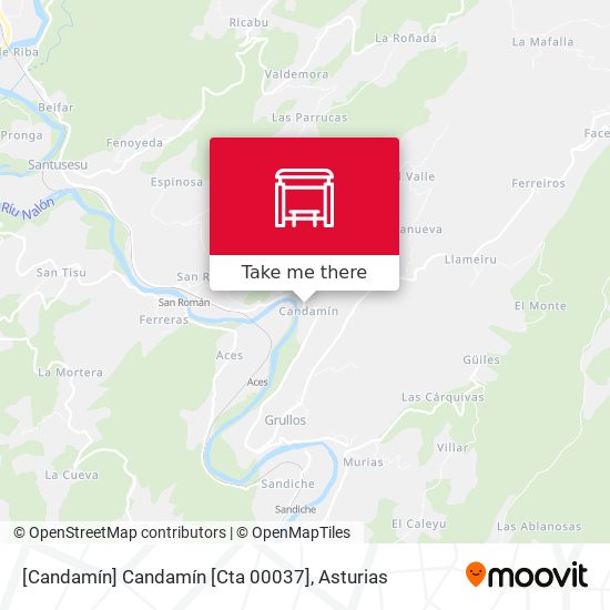 [Candamín]  Candamín [Cta 00037] map