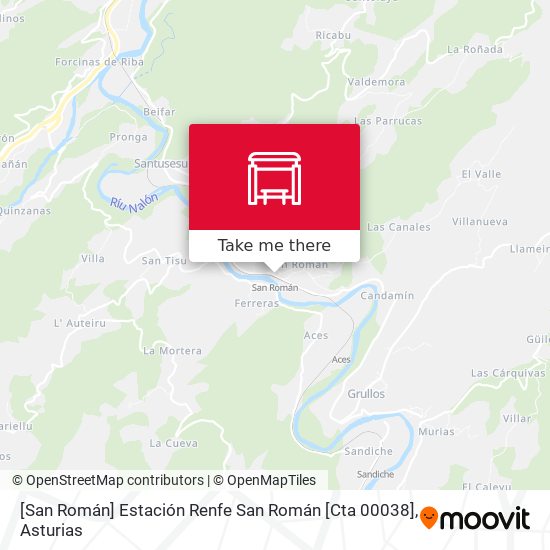 [San Román]  Estación Renfe San Román [Cta 00038] map
