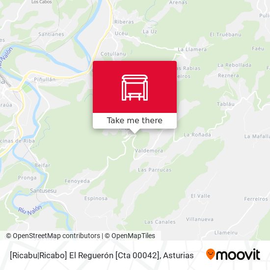 [Ricabu|Ricabo]  El Reguerón [Cta 00042] map