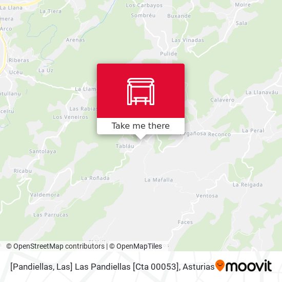 [Pandiellas, Las]  Las Pandiellas [Cta 00053] map