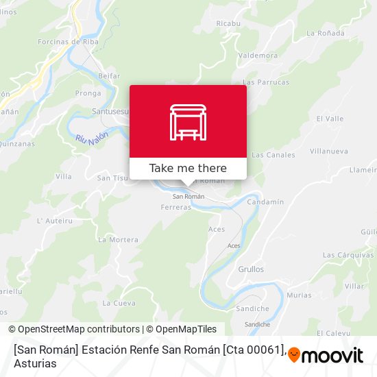 [San Román]  Estación Renfe San Román [Cta 00061] map