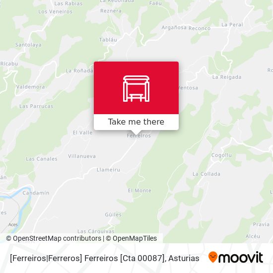[Ferreiros|Ferreros]  Ferreiros [Cta 00087] map