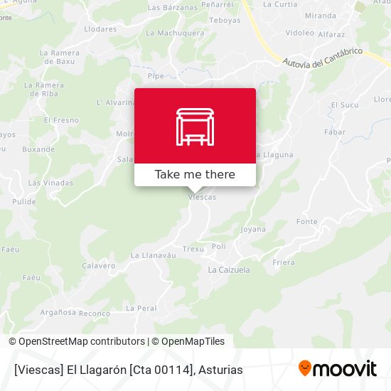 [Viescas]  El Llagarón [Cta 00114] map