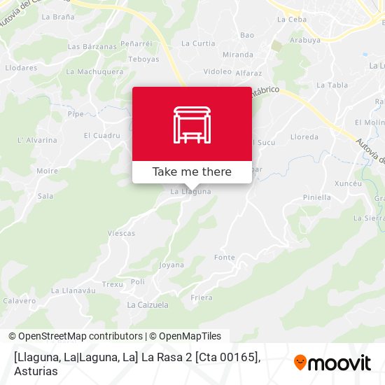 [Llaguna, La|Laguna, La]  La Rasa 2 [Cta 00165] map