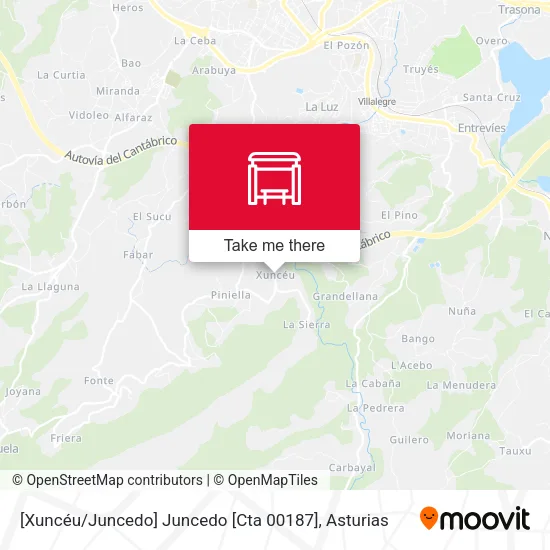 [Xuncéu / Juncedo]  Juncedo [Cta 00187] map