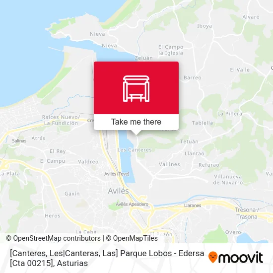 [Canteres, Les|Canteras, Las]  Parque Lobos - Edersa [Cta 00215] map