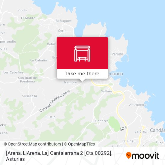 [Arena, L'|Arena, La]  Cantalarrana 2 [Cta 00292] map