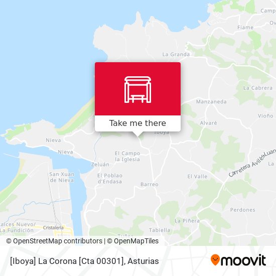 [Iboya]  La Corona [Cta 00301] map