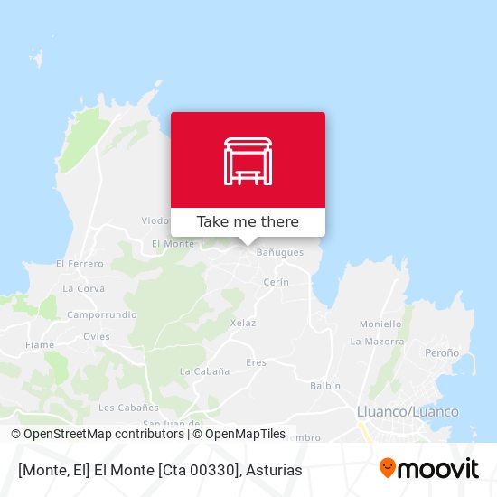 [Monte, El]  El Monte [Cta 00330] map